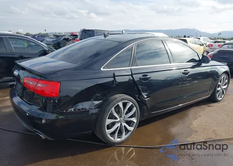 2014 Audi A6 2.0T Premium z USA, uszkodzony, nr VIN WAUDFAFC1EN033393